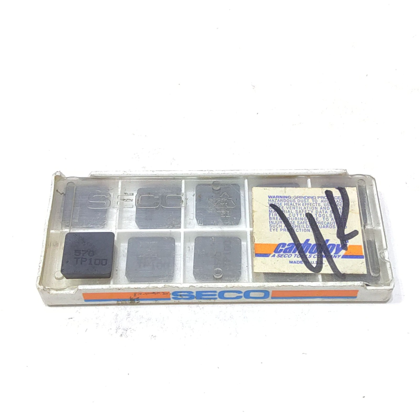 NEW Seco Insert SPGN120312 TP100 / SPG423 TP100