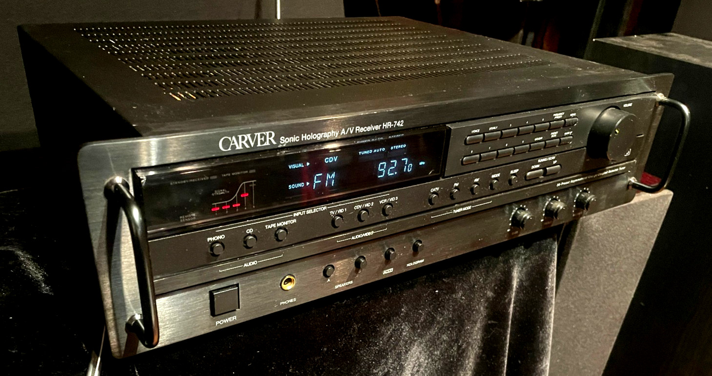 Carver Sonic Holography A/V Receiver HR-742