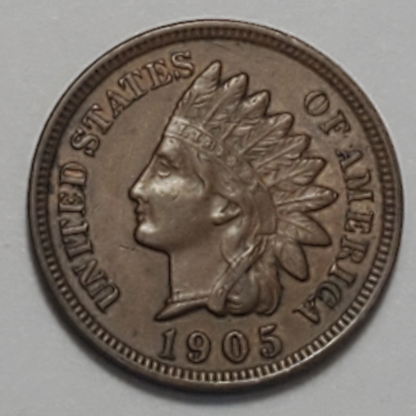 #2 Nicer Low Mintage 1905 Indian Head Cent