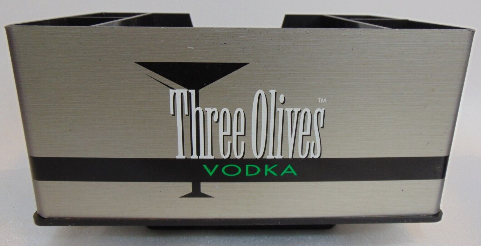 Napkin Caddy Holders Organizer Table Countertop Kitchen Man Cave Bar Vodka Decor
