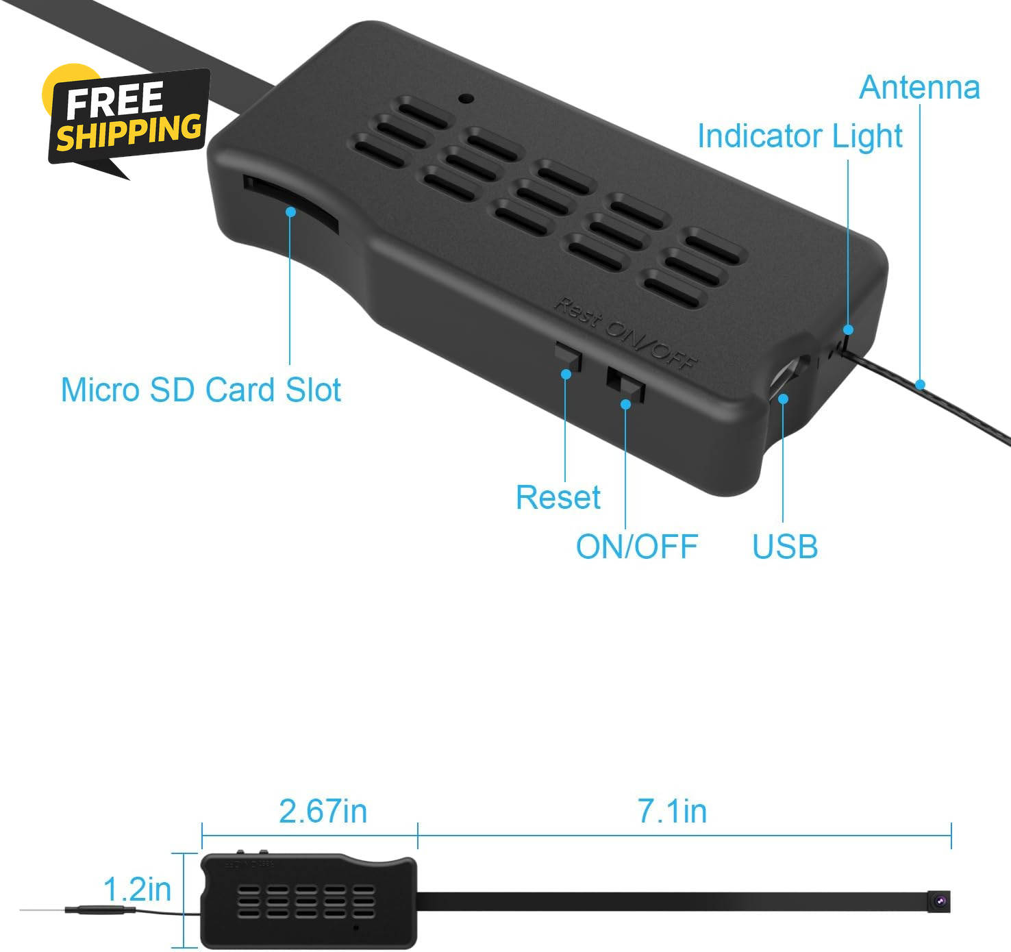 Mini Camera DIY Module HD 1080P Camera Small Wifi Security Cameras Tiny