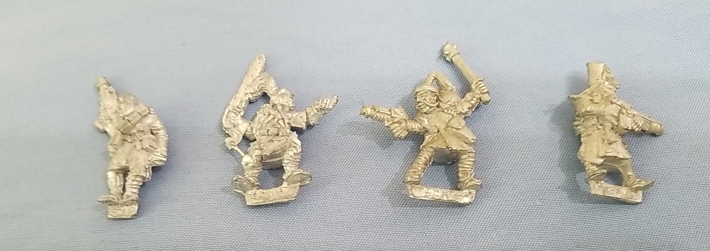 Warhammer Necromunda Confrontation Scavvy Scavvies Gang Full Set 1, 2, 3, 4 RARE