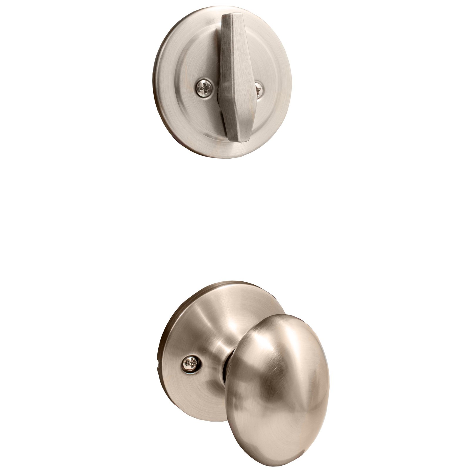 Springhill Door Knob, Interior Handleset Trim, Satin Nickel by Stone Harbor Hard