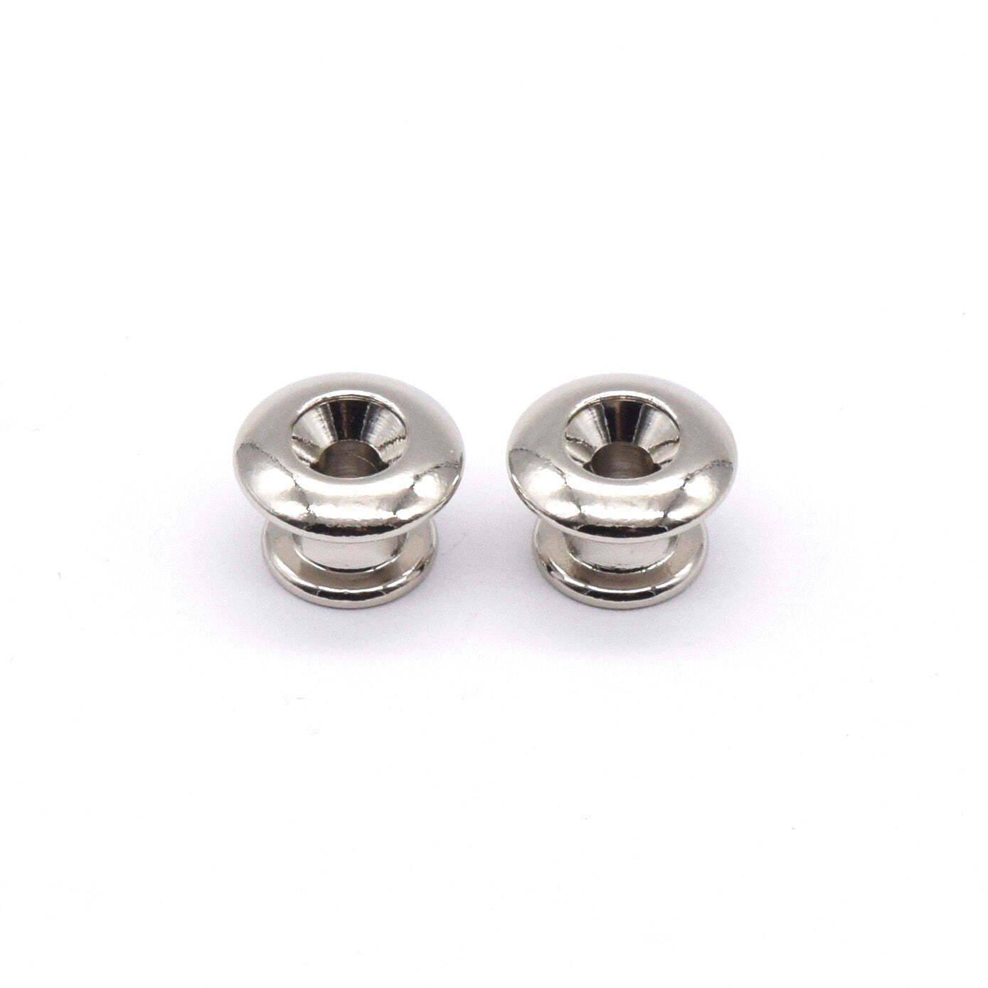 KD By AxLabs Small Strap Buttons (2) Rounded Top - Nickel