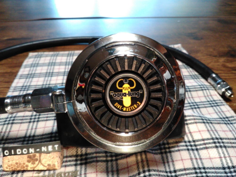 Vintage aqua-lung DIVE-MASTER-3 Repaired item-Good Condition