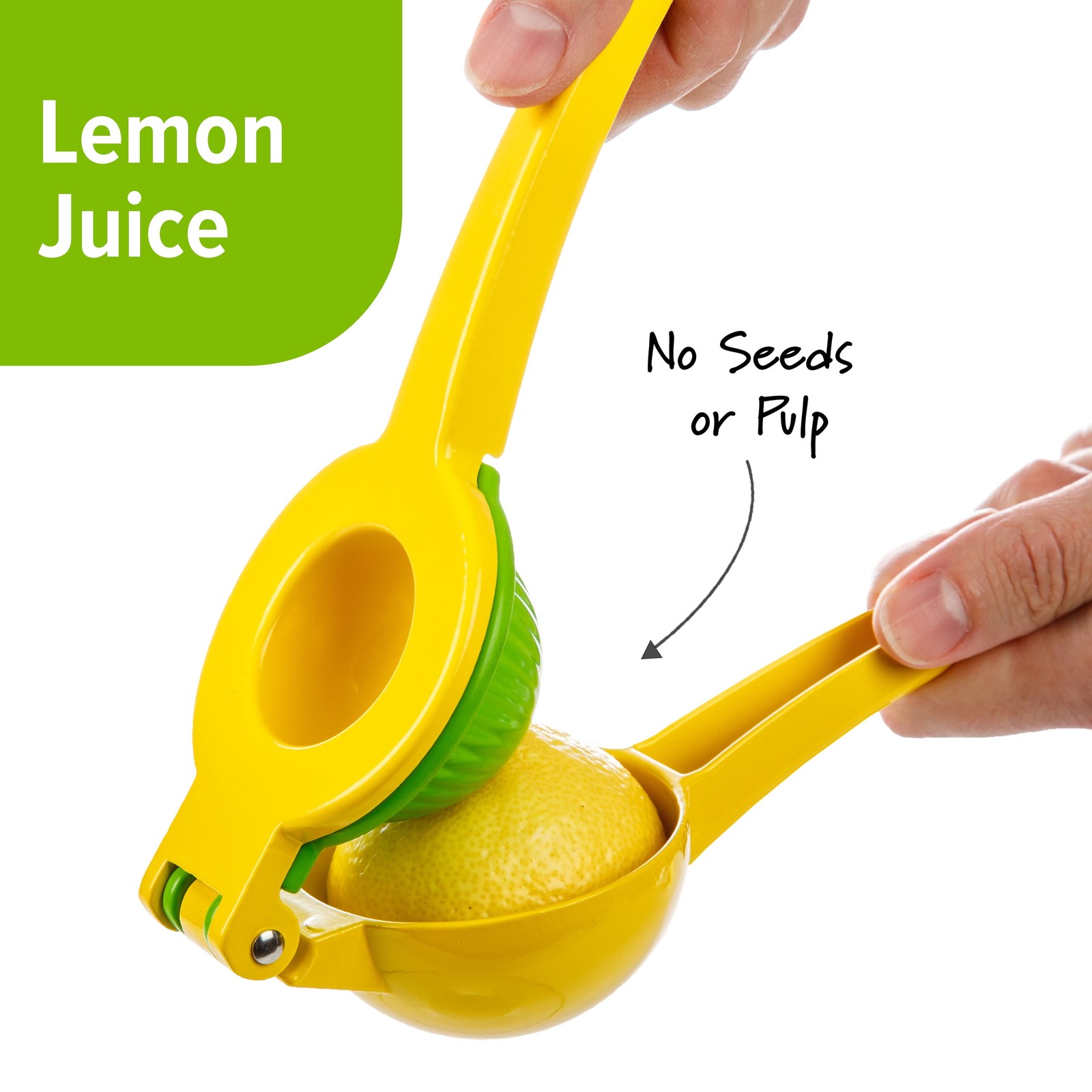 New PrepSolutions 2-in-1 Dual-Cavity Lemon Lime Squeezer