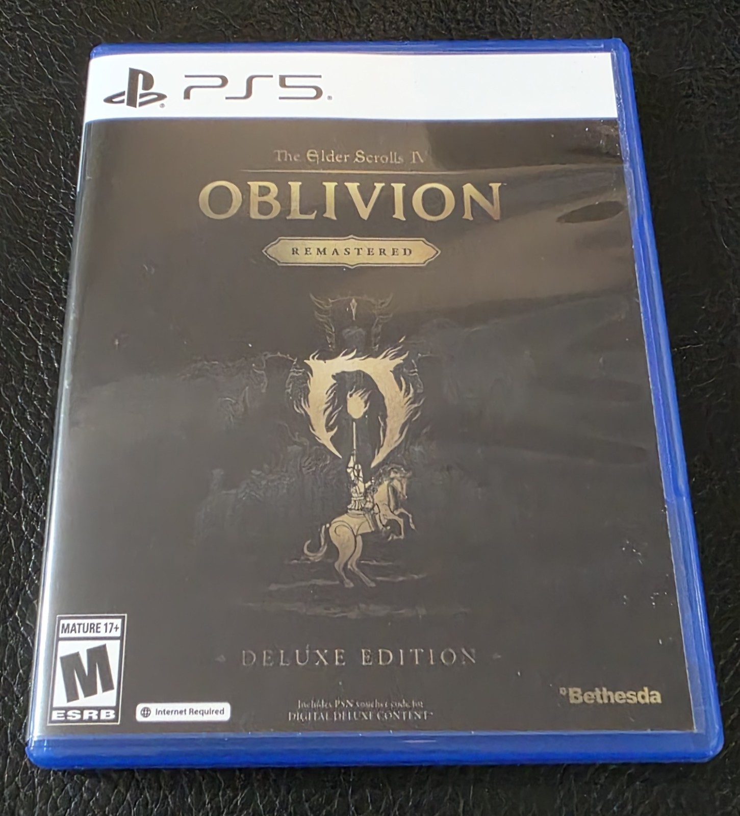 Replacement Case (NO GAME) The Elder Scrolls IV Oblivion Remaste PlayStation PS5