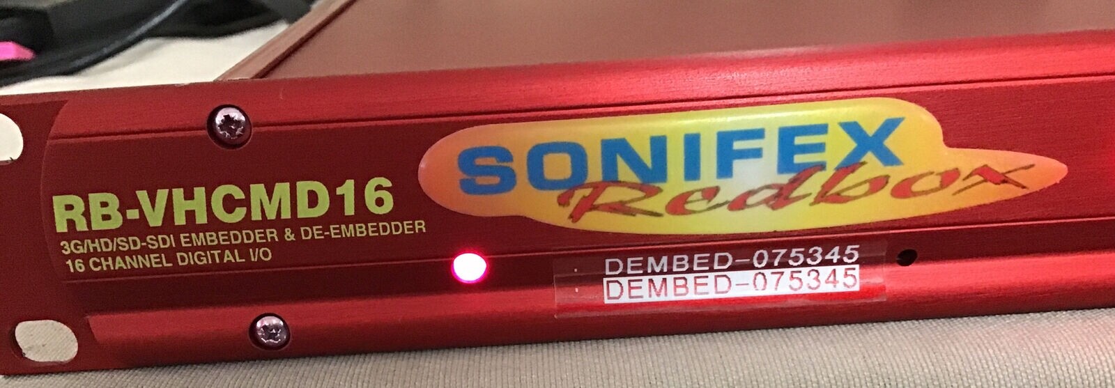 SONIFEX REDBOX RB-VHCMD16 Embedded & De Embedder 3G/HD/SD - SDI