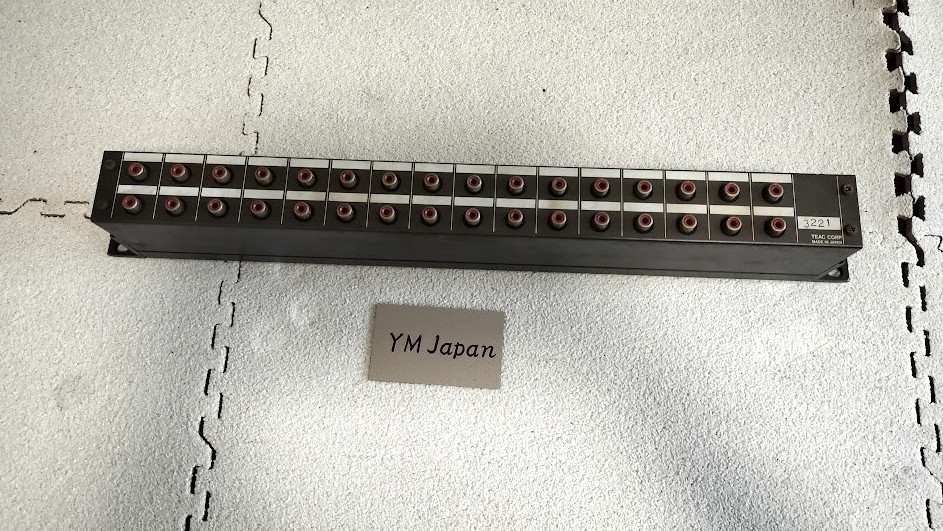 TASCAM PB-32H 32-points Patch Bay Rackmount Used from Japan
