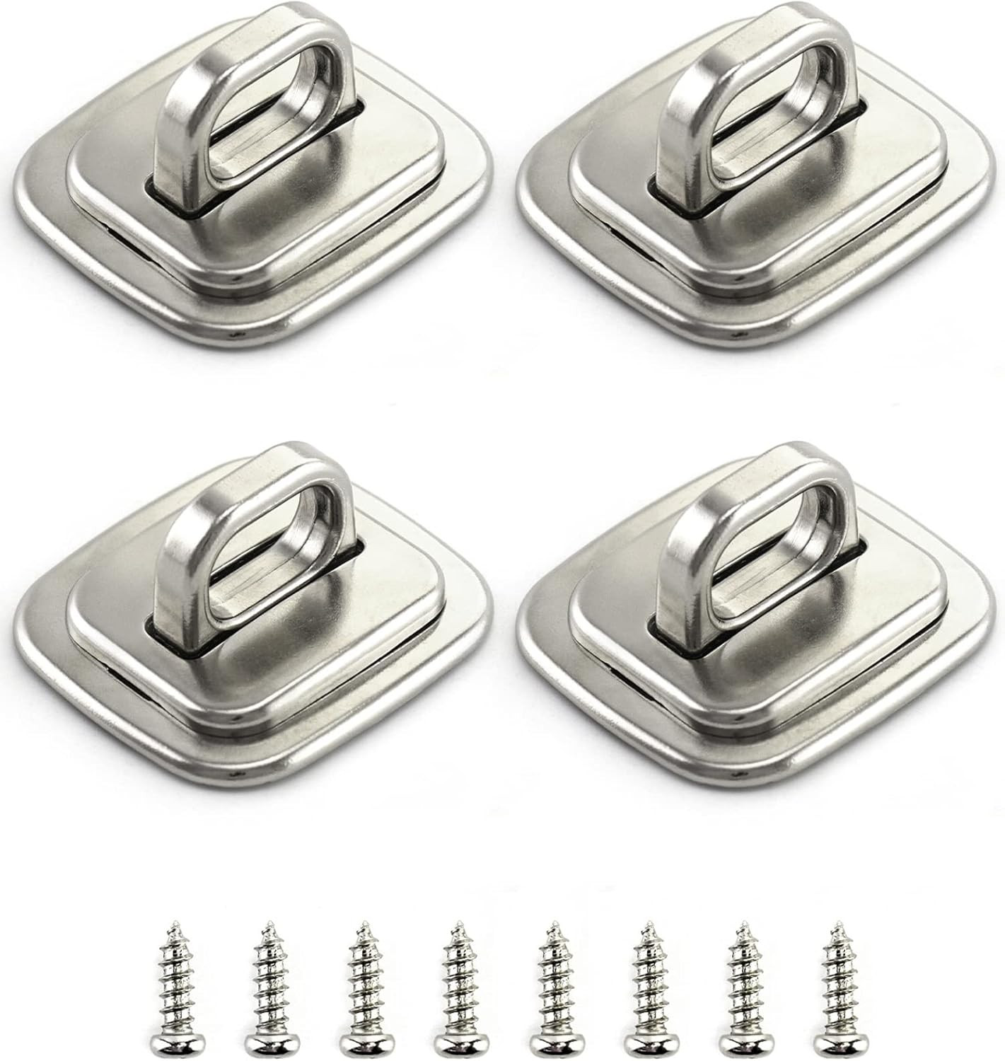 4 Pack Laptop Cable Lock Anchor Steel Security Base Plate Desk Mount Anti Theft!