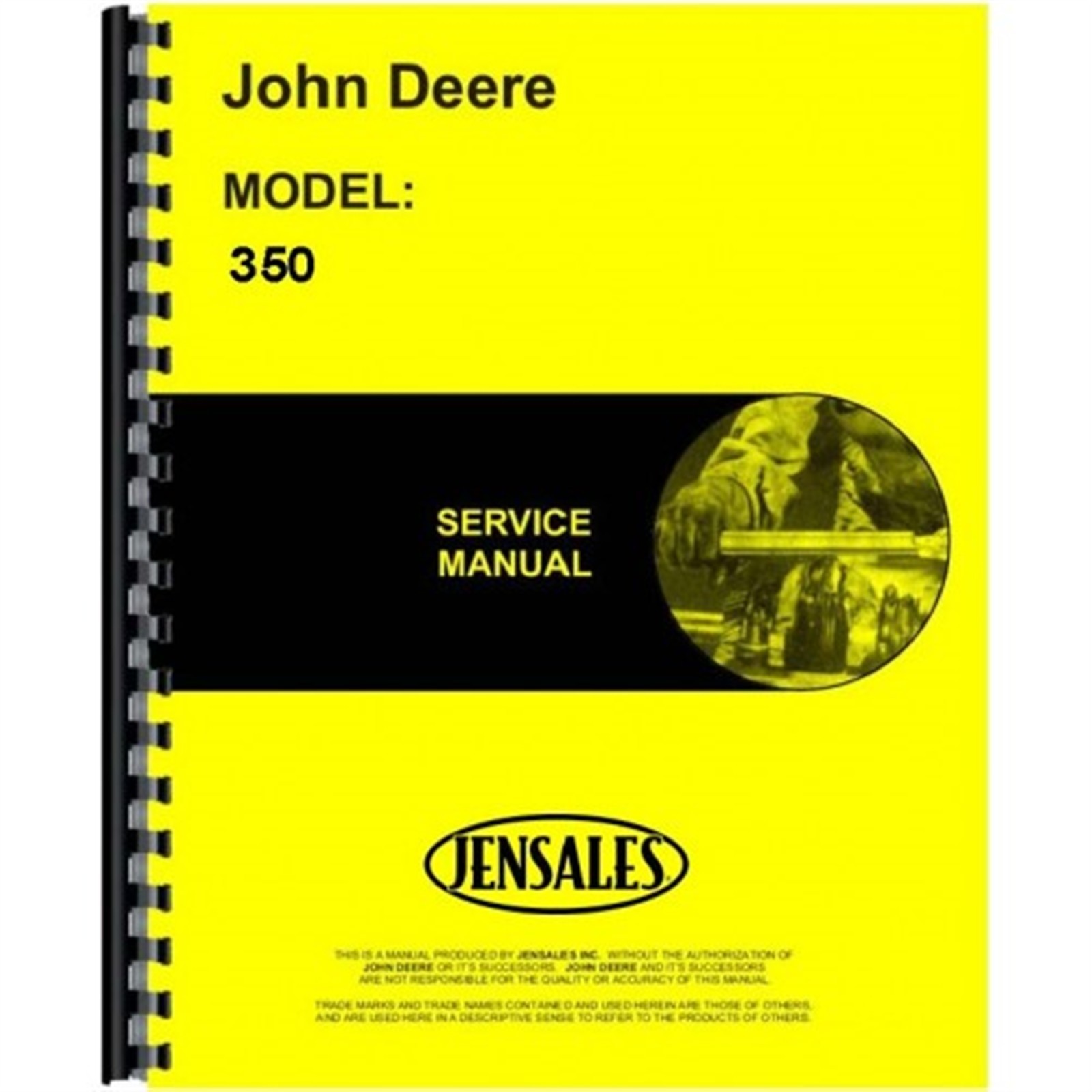 John Deere 350 Crawler Tractor Service Repair Manual sm2063