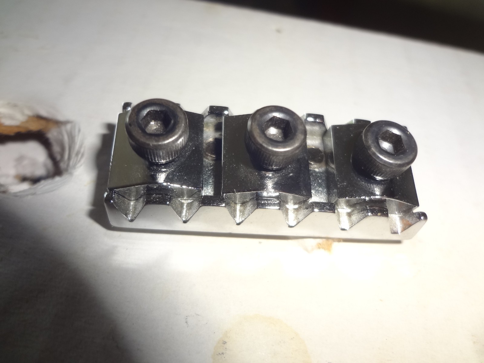 Original Older Floyd Rose R2 Locking Nut for Electric Guitar