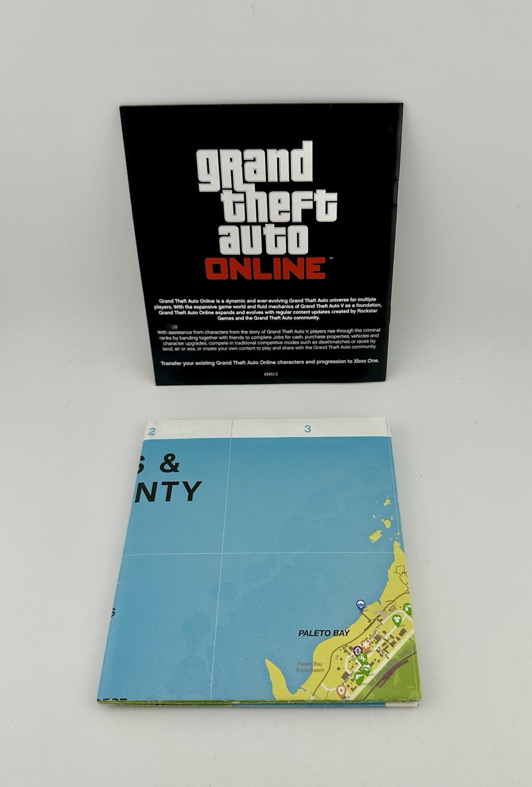 Grand Theft Auto V : Instruction Manual & Map ONLY for XBOX ONE