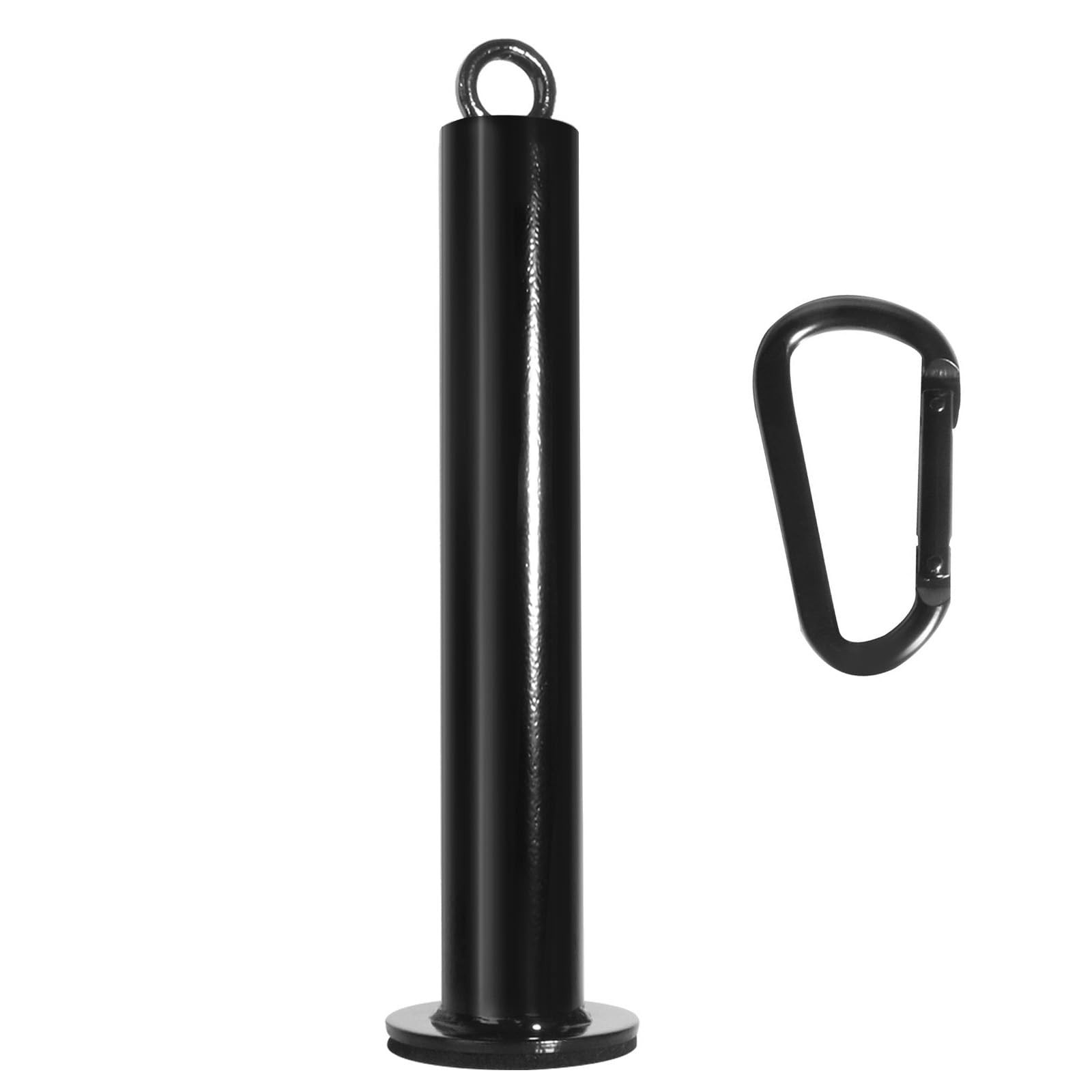 Heavy Duty Weight Loading Pin with Carabiner for 2" Olympic Plates