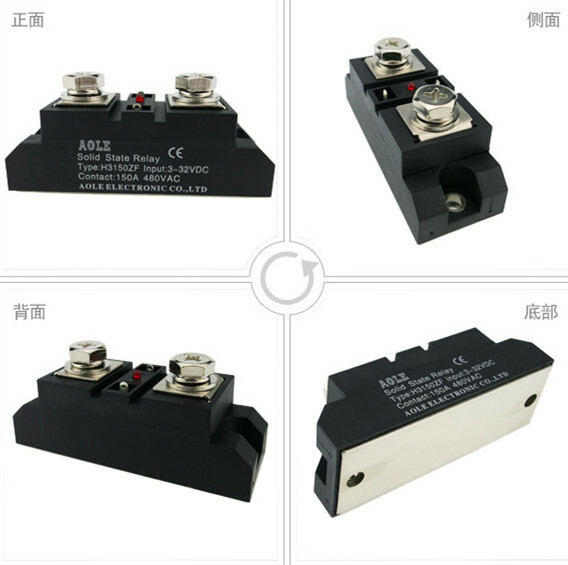 Industrial grade 150A single-phase solid state relay H3150ZF 480VAC DC - AC