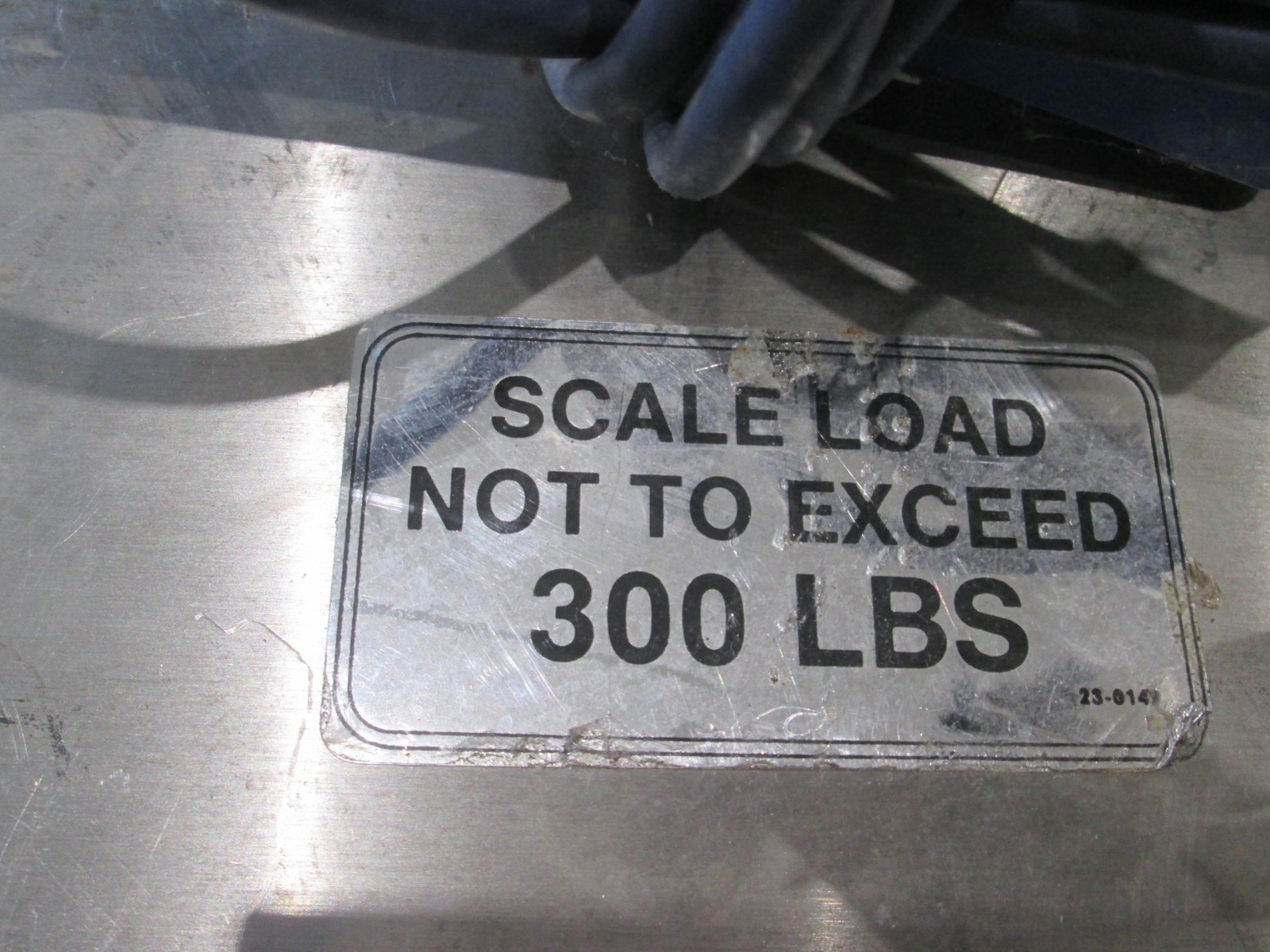Span, Model GCS-305-300, 300LB Max Scale, Used