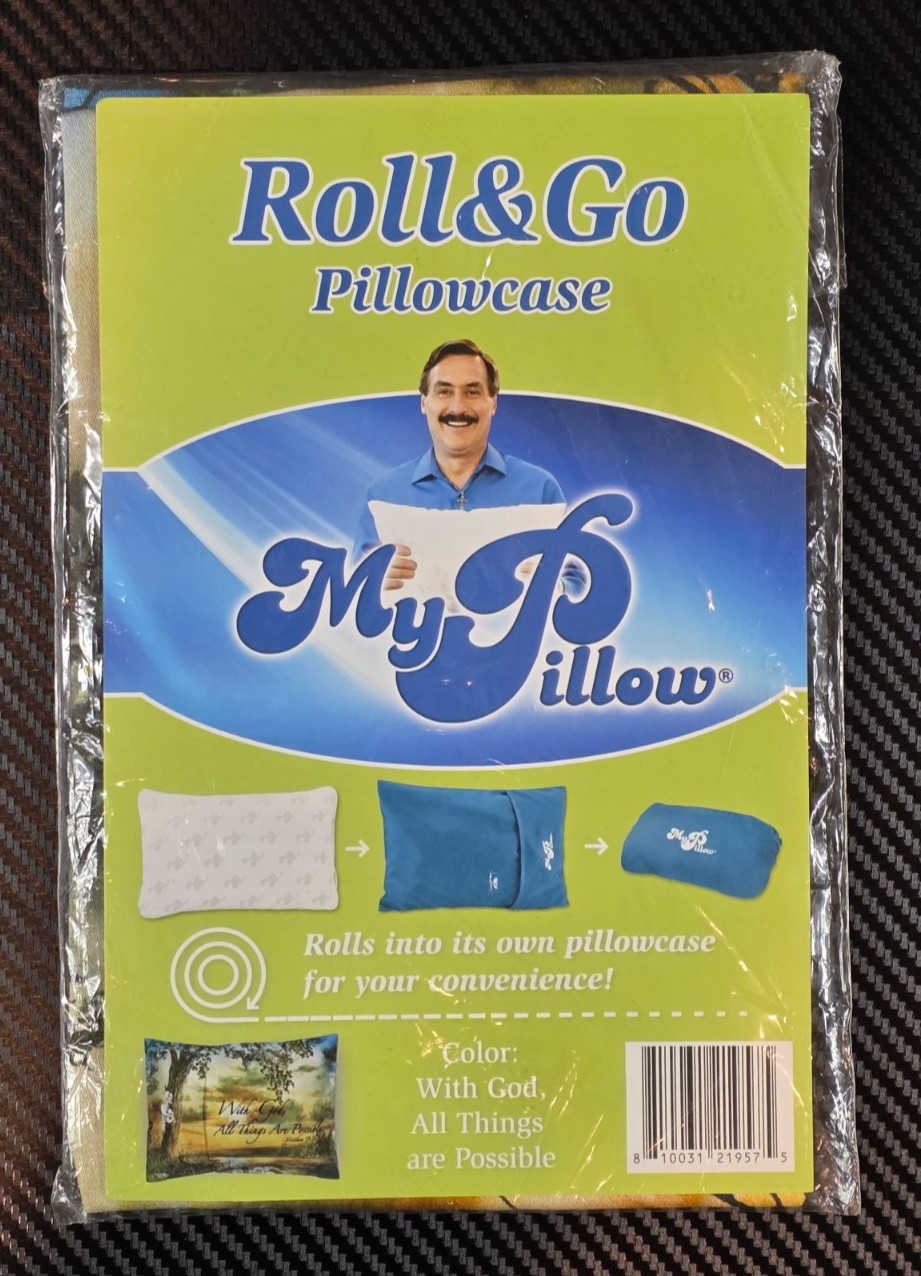 My Pillow Roll & Go Pillowcase With God All Things Are Possible