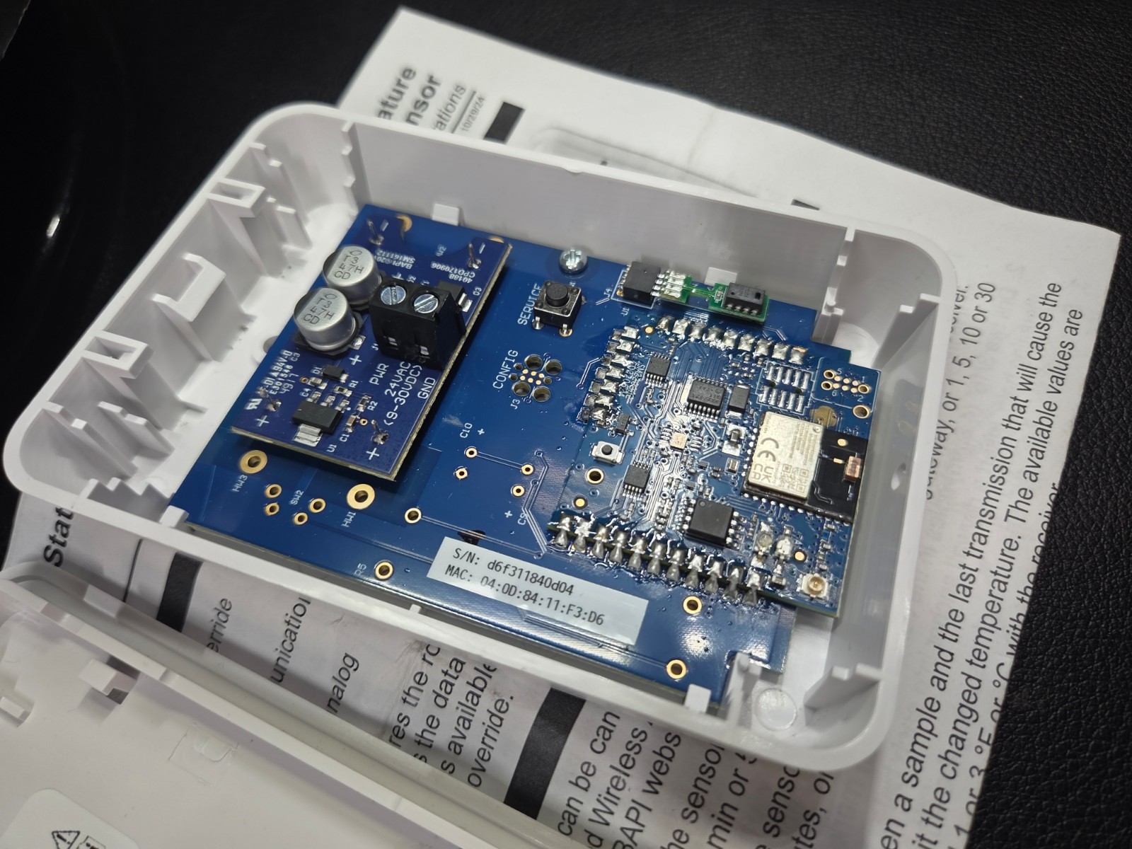 BAPI ba/wth-ble-q-pwr NEW Wireless Wireless BAPI-Stat "Quantum" Temperature/Humi