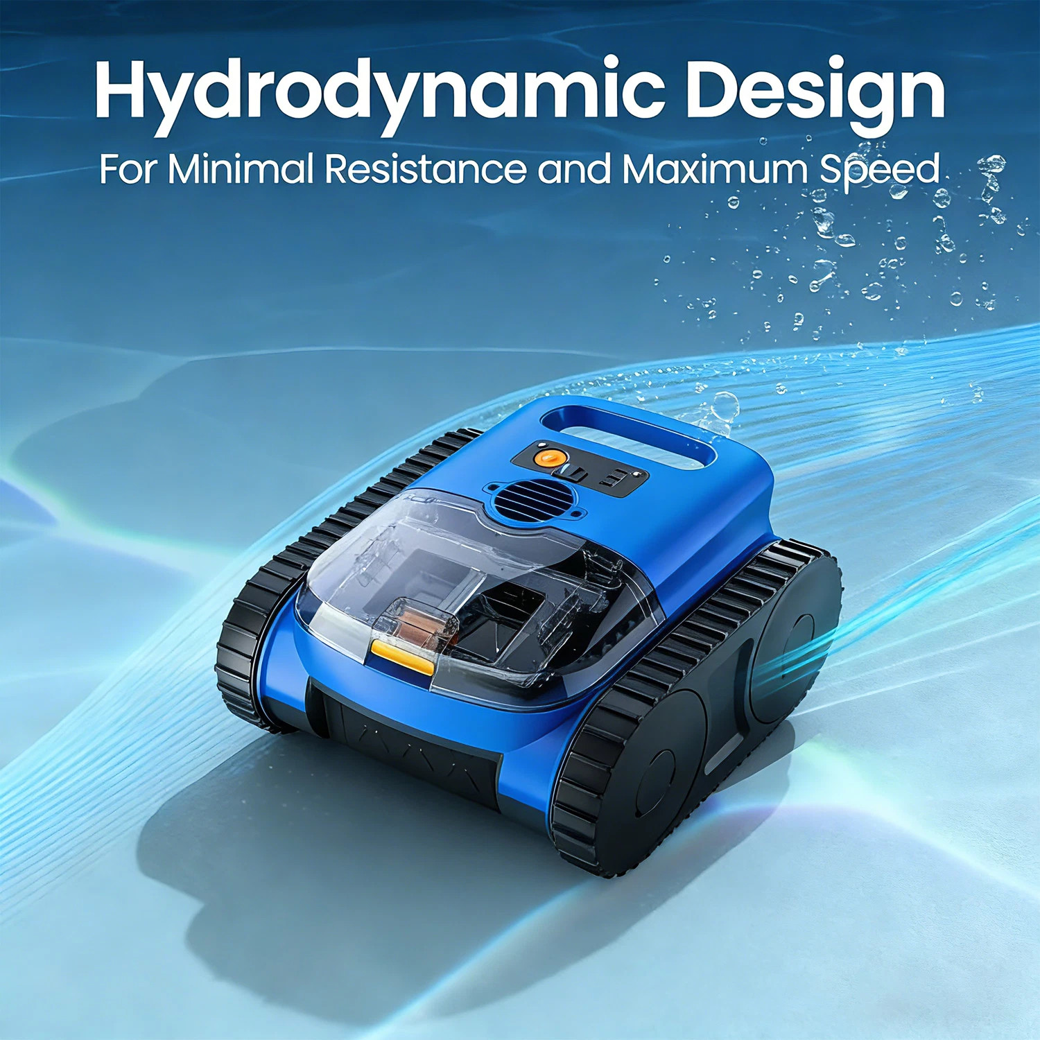 Automatic Pool Cleaner Vacuum for InGround Pools Strong Suction Wall Climbing