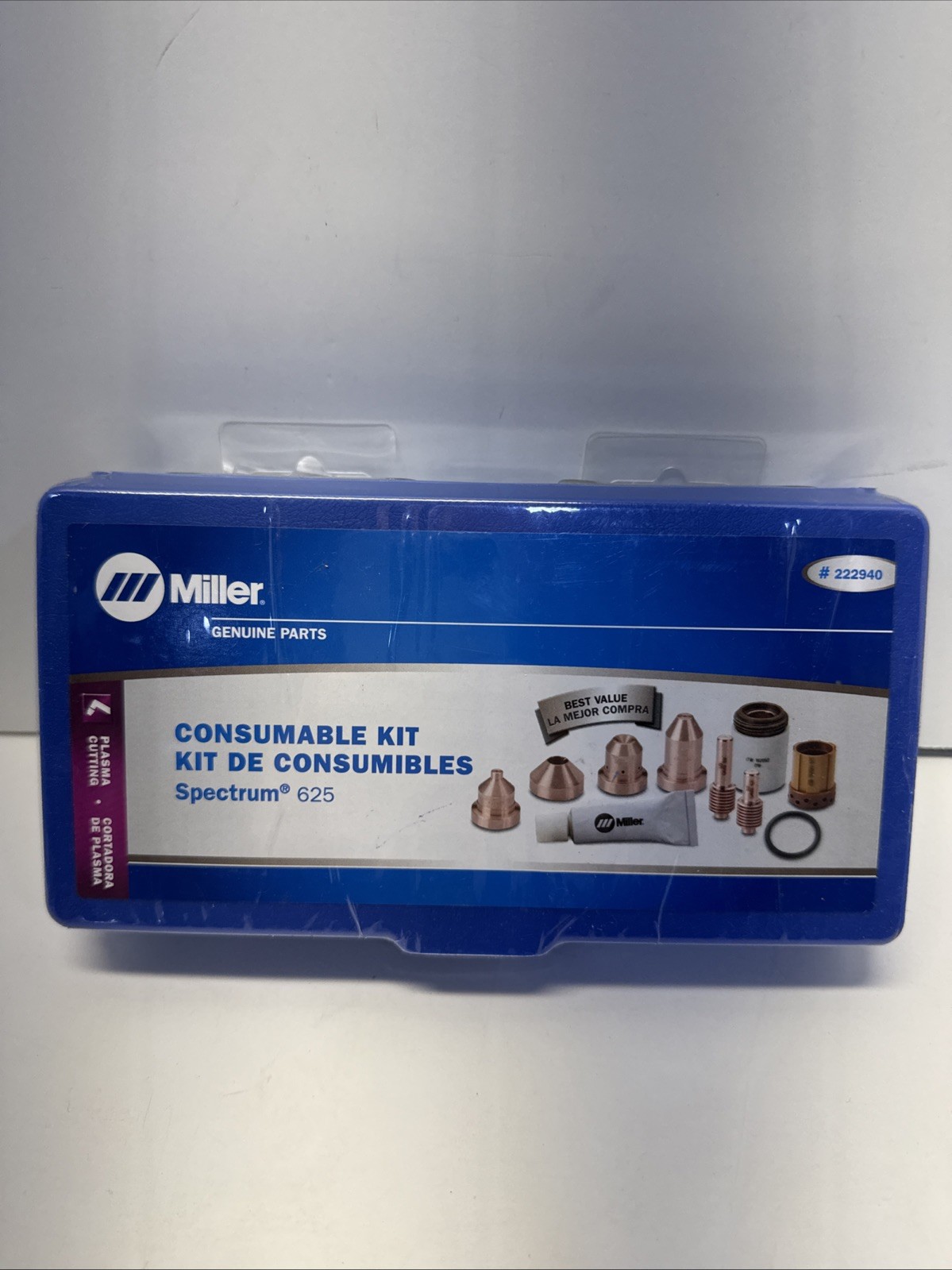 Miller 253521 XT40 Plasma Torch Consumable Kit New! Spectrum 625