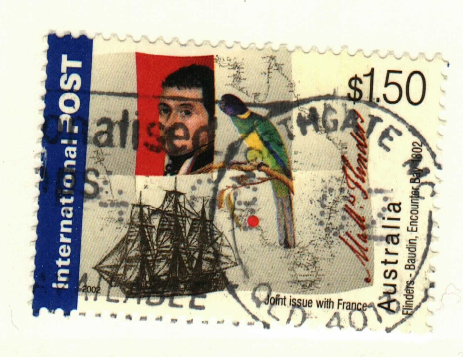 Australia #2054 used encounter Baudin and Flinders