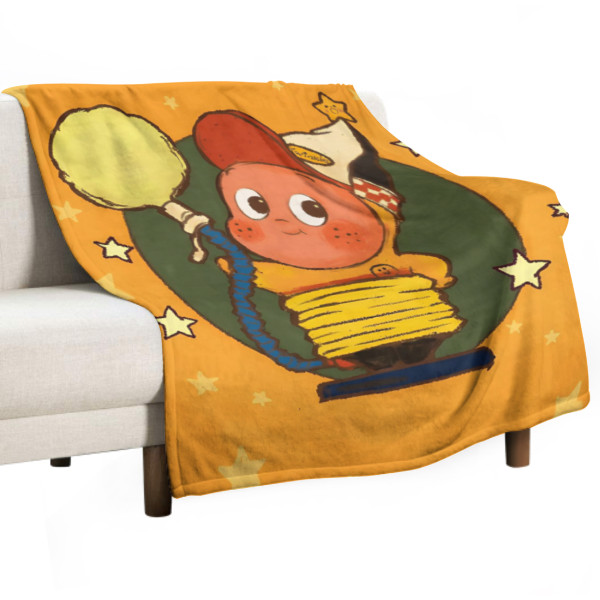 Twinkle Twinkle Large Sublimation Front Print Flannel Throw Blanket P2
