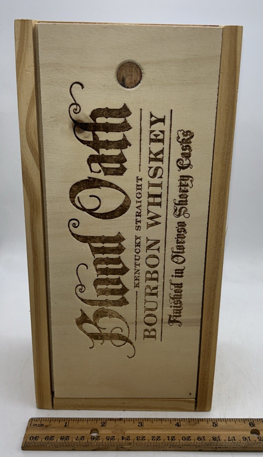 2023 Blood Oath Bourbon Pact No. 9 Box Limited Release For Man Cave Crafting