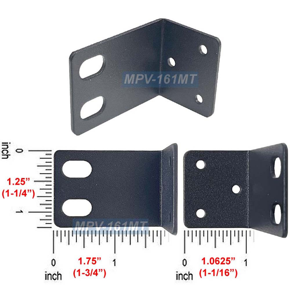 19" Inches 1U Rack Mounting Ears