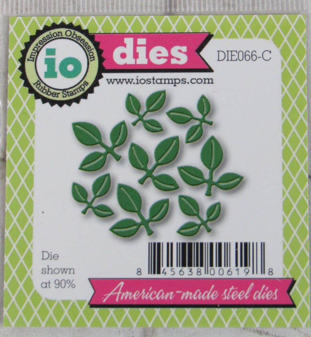 Impression Obsession Leaf Cluster Set Die Cut, DIE066-C