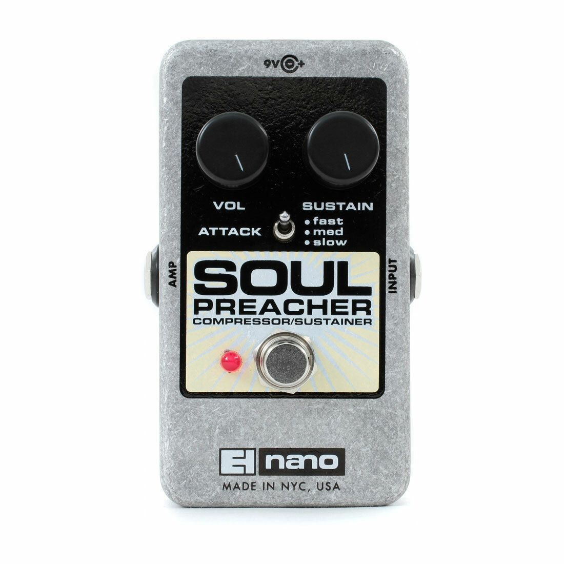 Electro-Harmonix Soul Preacher Compression/Sustainer Effects Pedal