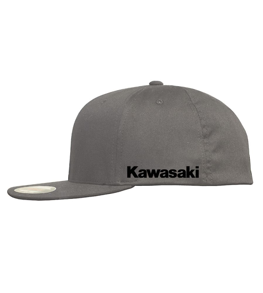KAWASAKI NINJA MOTORCYCLE CURVED or FLAT BILL FLEXFIT HAT *FREE SHIPPING in BOX*