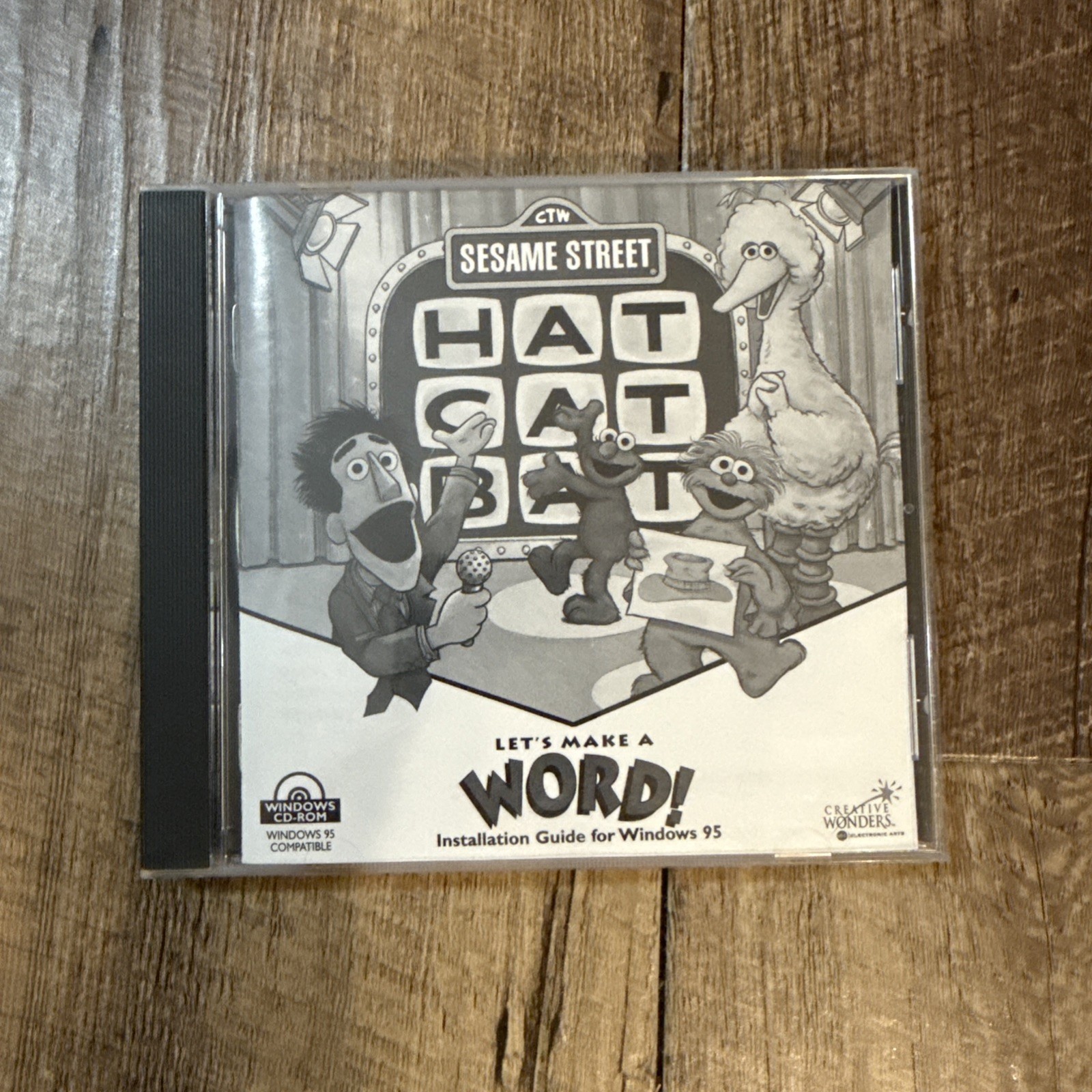 Creative Wonders SESAME STREET Let’s Make A Word (CD-ROM, Windows 95)