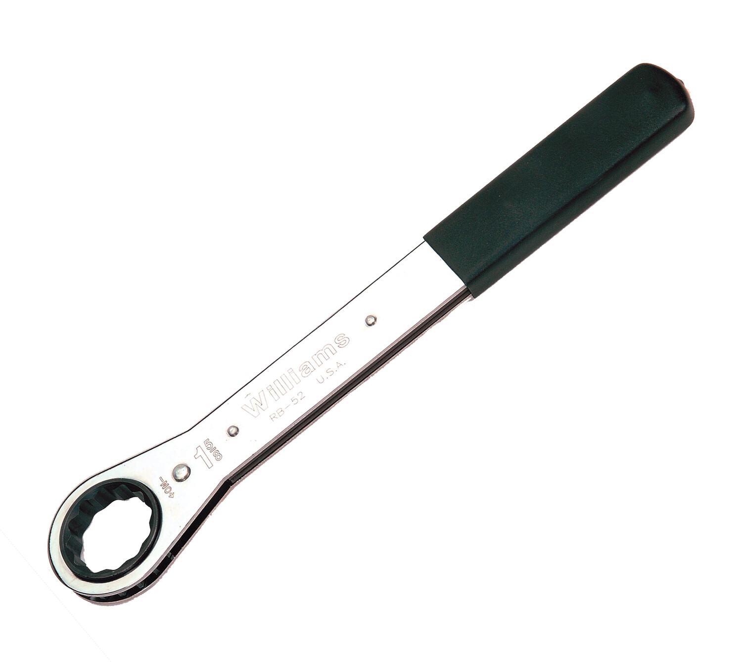 22mm Ratcheting Box End Wrench 12 Point Chrome 12". Williams USA JHWRBM-22