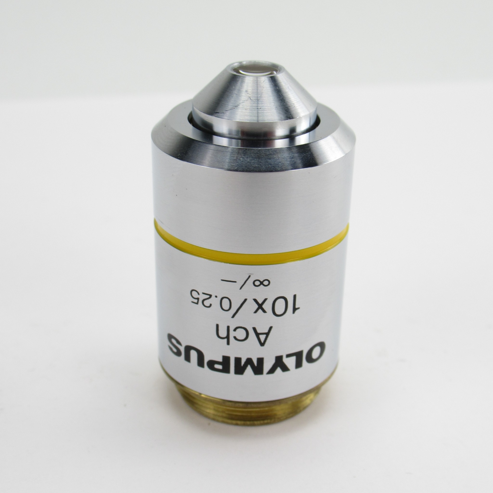 OLYMPUS ACH 10X/0.25 INFINITY CORRECTED MICROSCOPE OBJECTIVE FOR BX SERIES