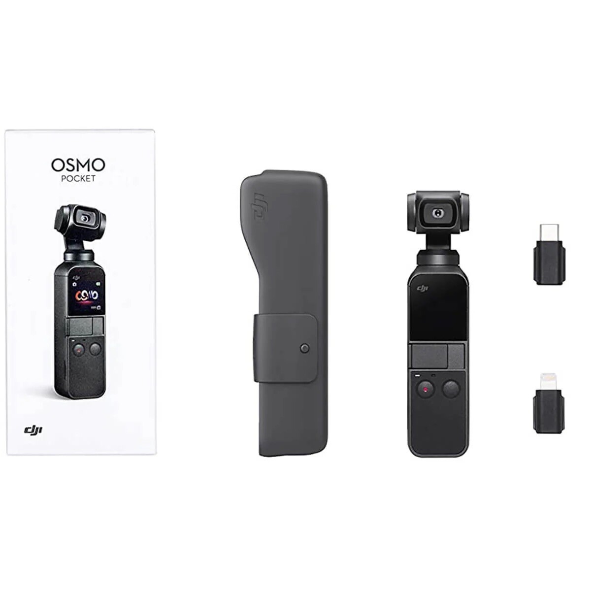 DJI Osmo Pocket 1 Handheld 3Axis Gimbal Stabilizer with integrated Camera 99%NEW