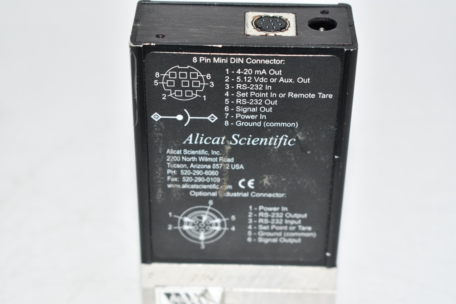 Alicat Scientific P-30PSIG-D Pressure Controller Digital Mass Flow Controller