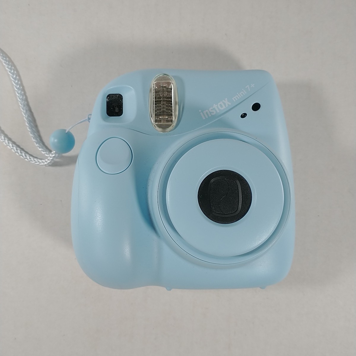 Fujifilm Instax Mini 7+ Instant Camera Blue With Case & Instructions Tested