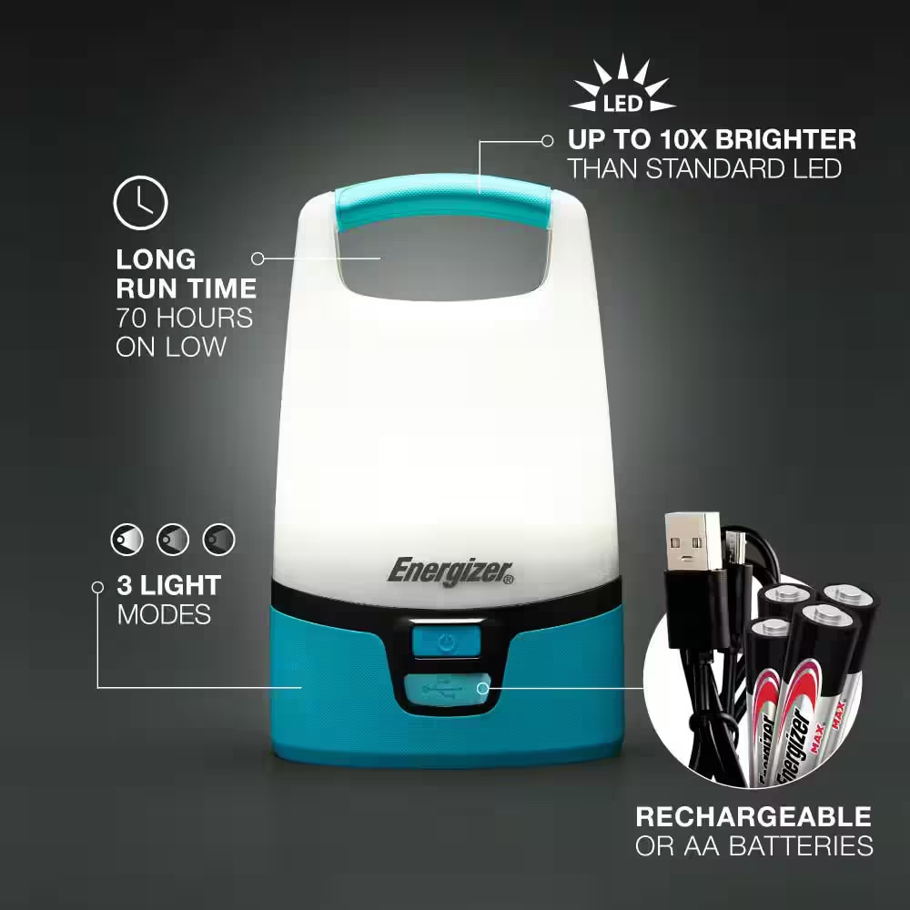 Hybrid Power Lantern, 1200 Lumens