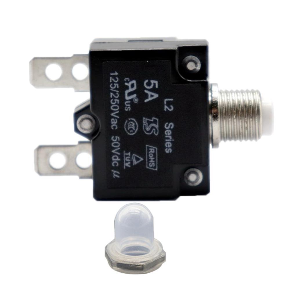 Resettable Overload Switch with Pushbutton Automatic Switch