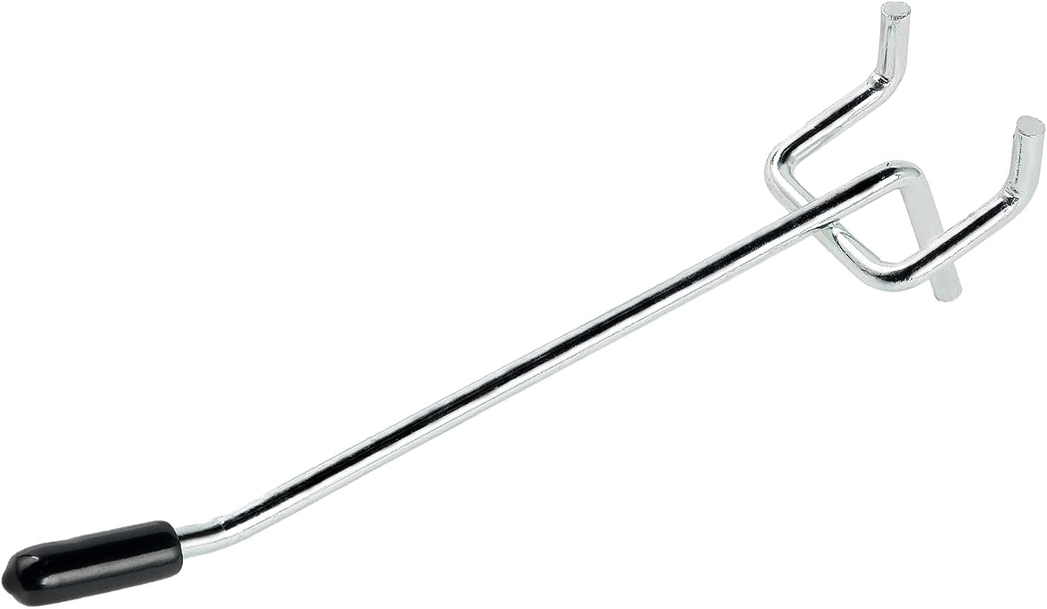 L Shape Pegboard Hooks, 4 Inch 50-Pack, Sturdy Galvanized Metal, Suitable