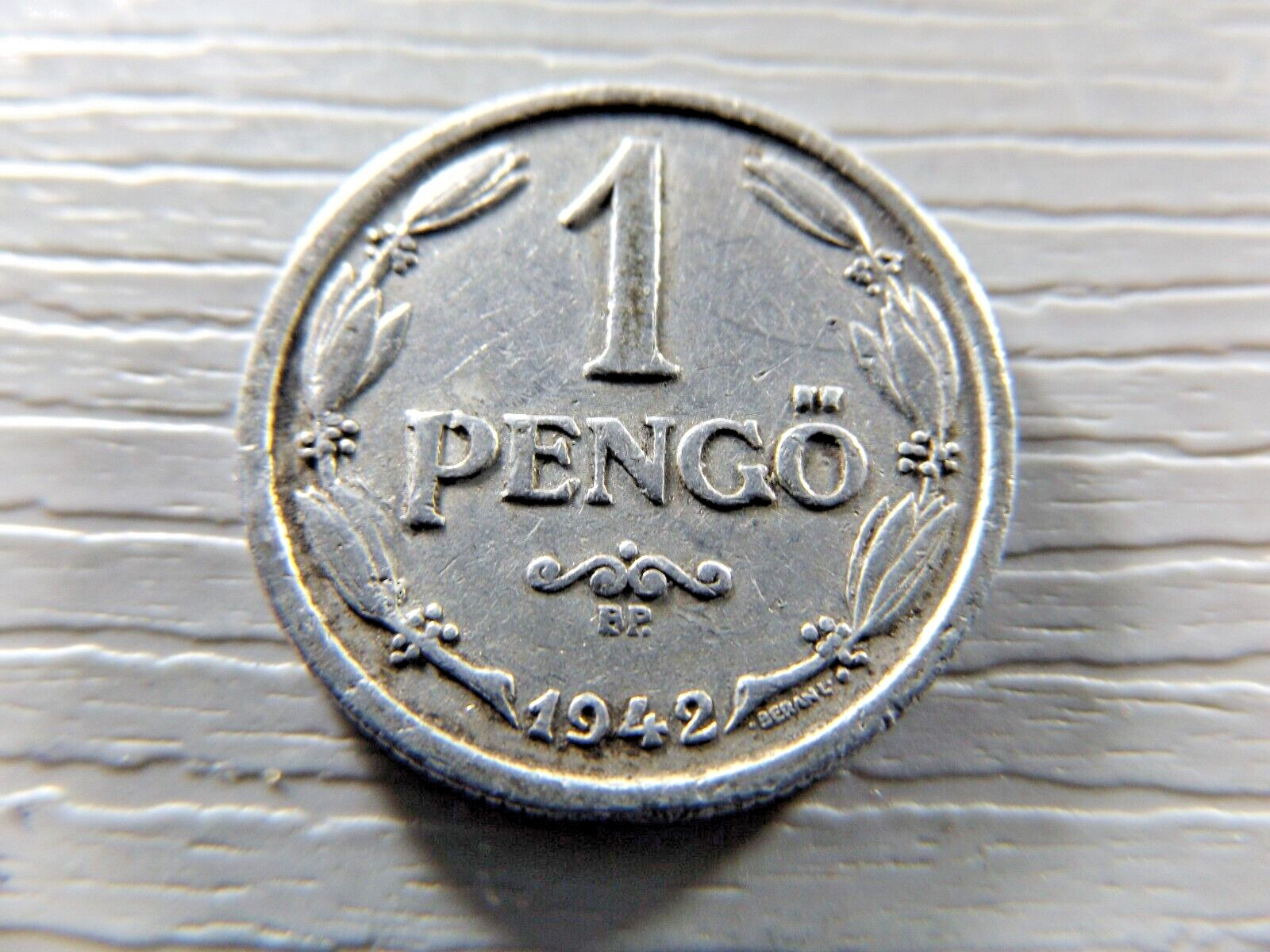 HUNGARY (MAGYAR KIRALYSAG) 1942 1 Pengo