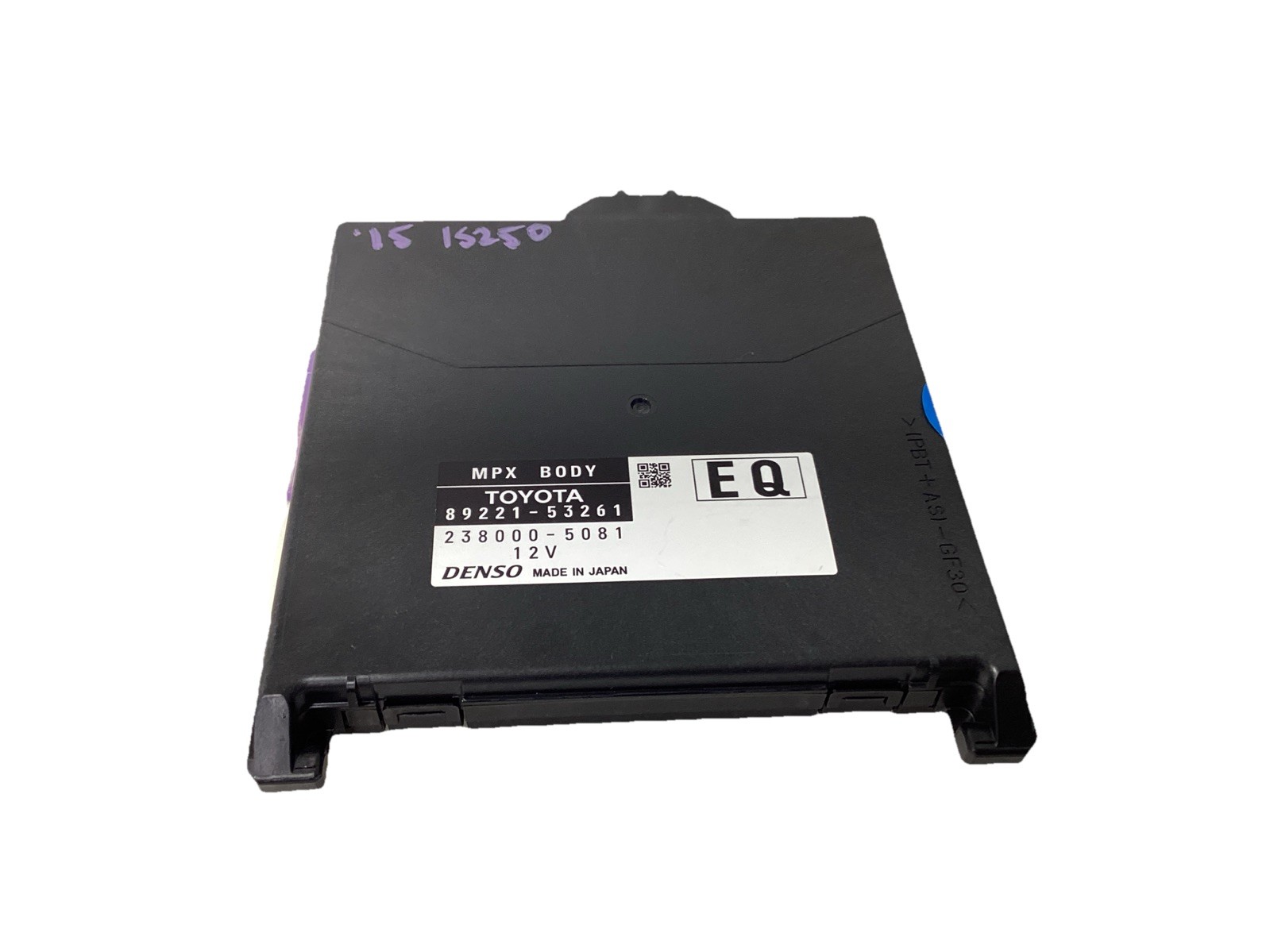 2015 LEXUS IS250 MULTIPLEX NETWORK CONTROL MODULE ECM ASSEMBLY OEM 89221-53261