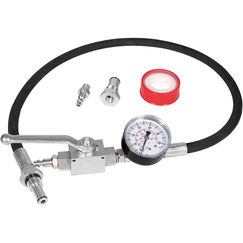 High Pressure Oil System IPR Air Test Adapter Kit for 6.0L 7.3L Powerstroke