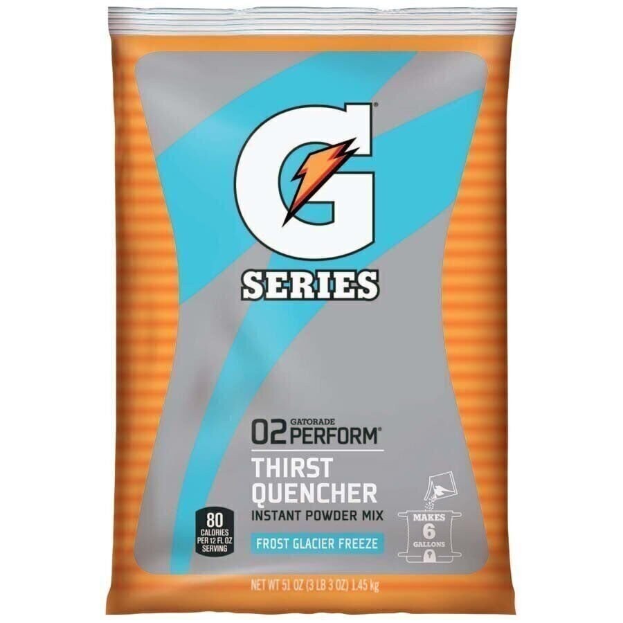 Gatorade G Series 02 Perform® Thirst Quencher Instant Powder, 51 oz, Pouch, 6...