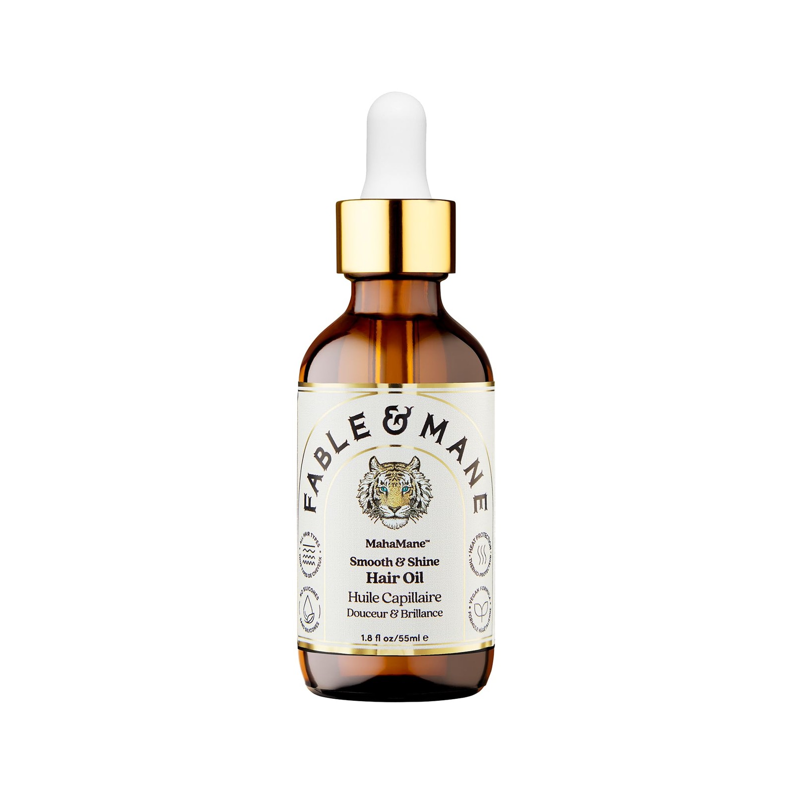 Fable & Mane MahaMane Smooth & Shine Hair Serum - Heat & UV Protect