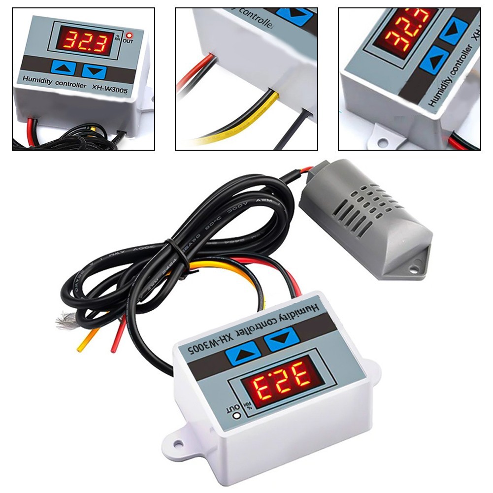 Digital Humidity Controller Easy to Use Panel High Measurement Accuracy