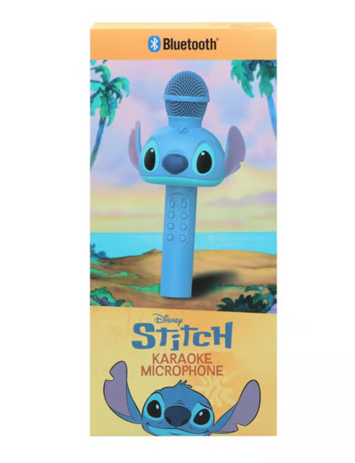 Disney Stitch LED Karaoke Microphone NEW