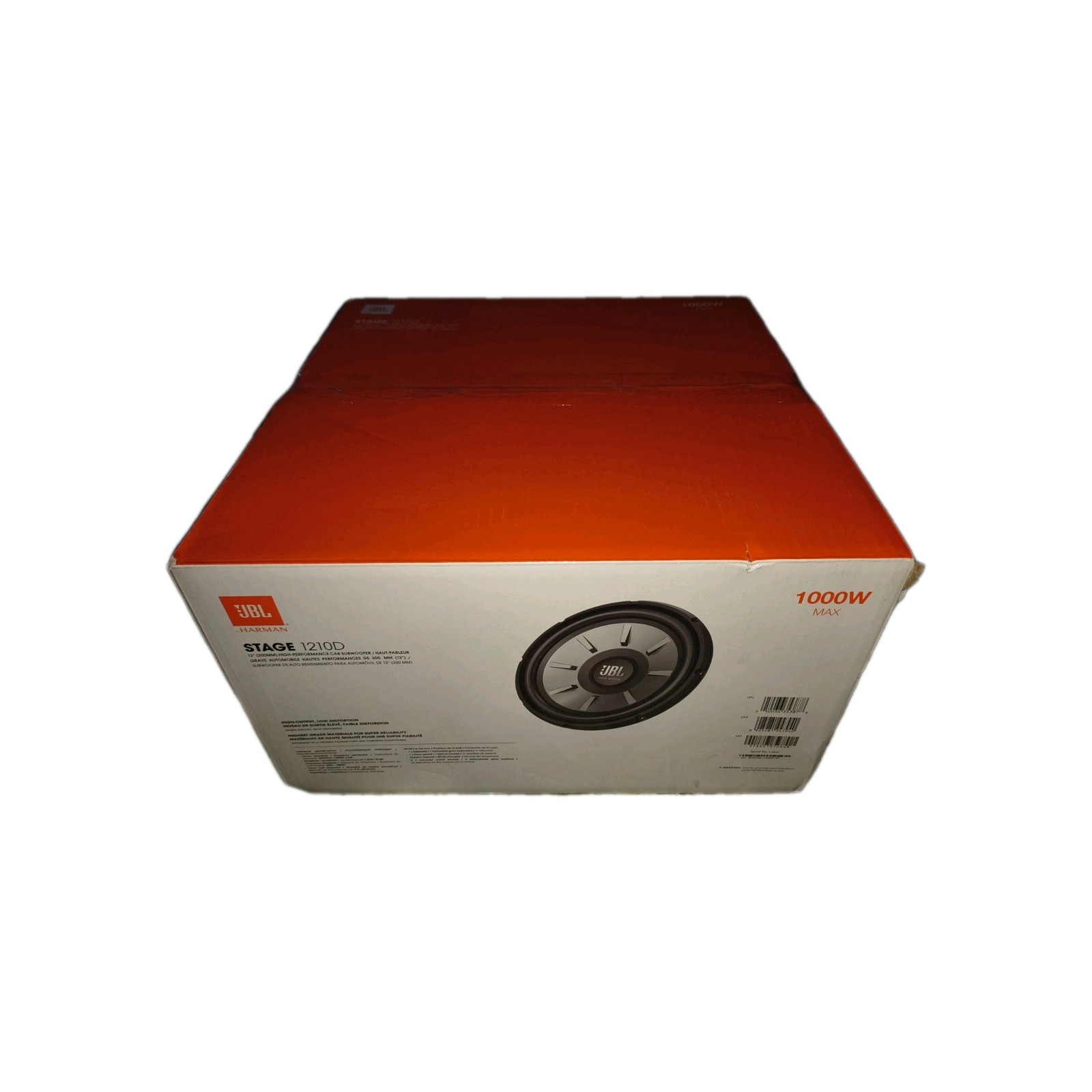 JBL stage 1210D 1000w Max