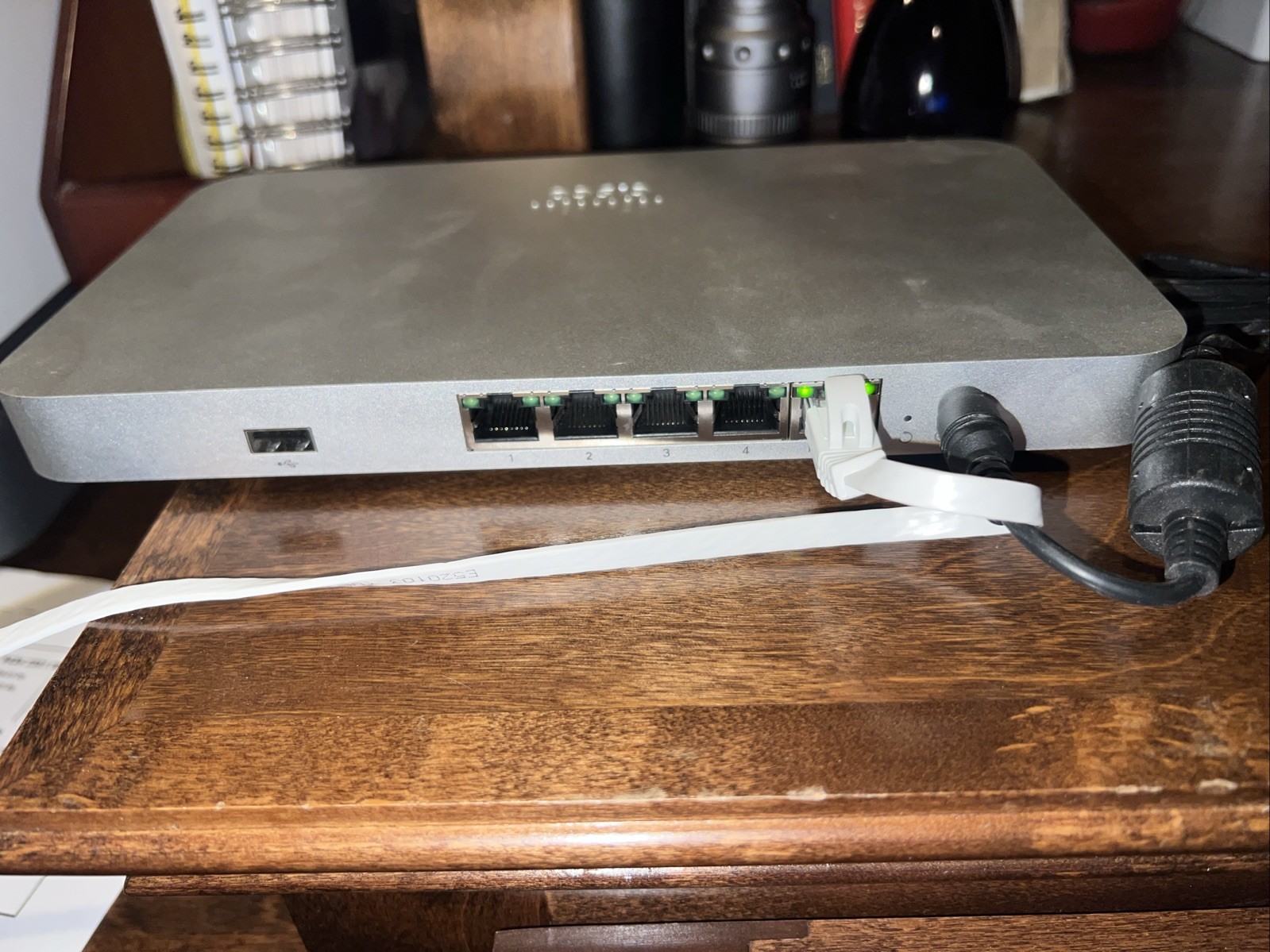 Cisco Meraki MX64-HW Cloud Managed Security Appliance with AC Adapter