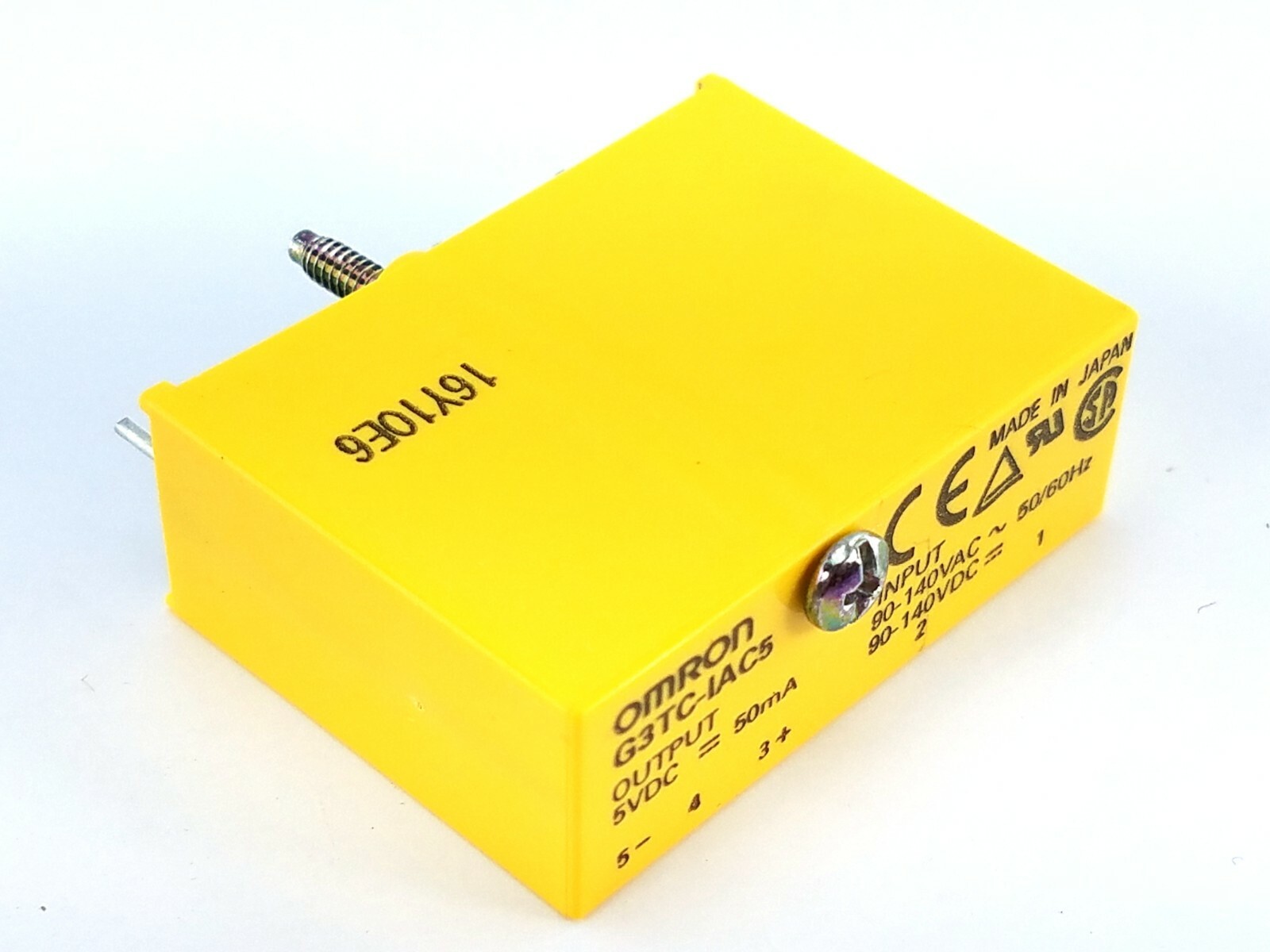Omron G3TC-1AC5 AC/DC 120, Solid State Relay 5mA 140V AC/DC-in 0.05A 6V DC-Out 4